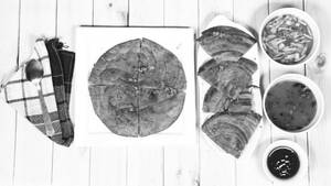 Plain Paratha Thali