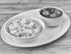 Chicken Fried Rice + Chilli Chicken