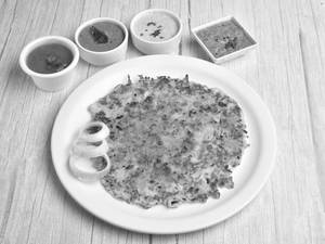 Onion uthappam.