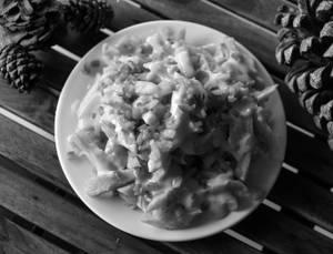 West Abbey Cheese Fries Veg.