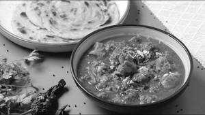 Kerala parotta and chicken curry