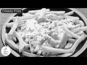 french fries cheese on top