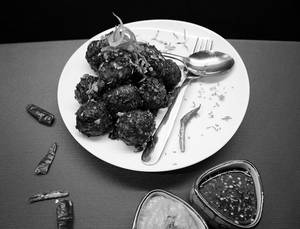 Chicken Manchurian (Dry) [oriental]