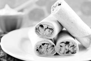 Butter Paneer Shawarma