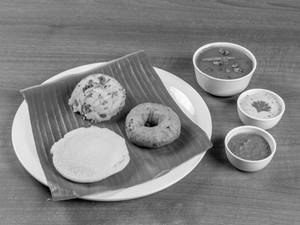 Idli Vada Upma Combo