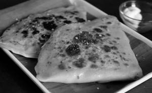 Garlic Lachha Cheese Paratha