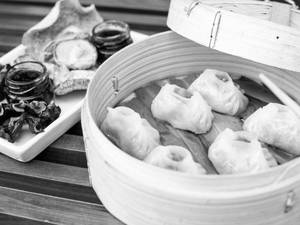 Lotus stem and water-chestnut dumpling (6 Pieces)