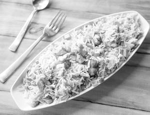 Burnt Garlic Chicken Fried Rice