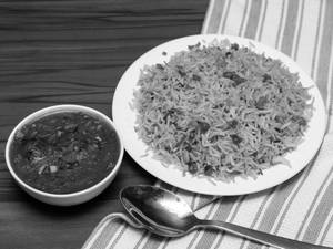 Manchurian Fried Rice Thali 