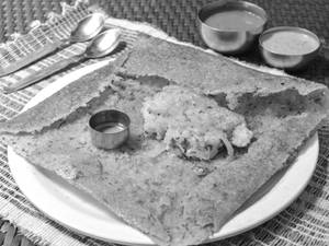 Rava Masala Dosa