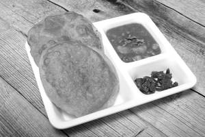 Radha Ballavi With Aloo Sabji
