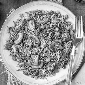 Mushroom Fried Rice
