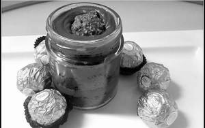 Ferrero Rocher Dessert Jar (eggless)