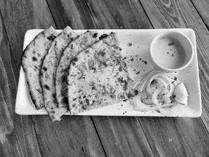 Stuffed Aloo Kulcha