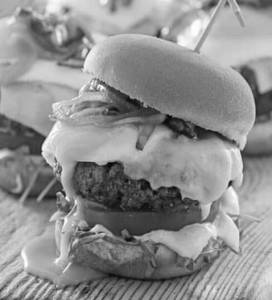 Flipped Egg Burger (served With Fries)
