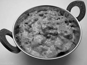 Mushroom Matar Malai 