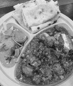 Spl Veg Kathi Kabab Rumali Roti