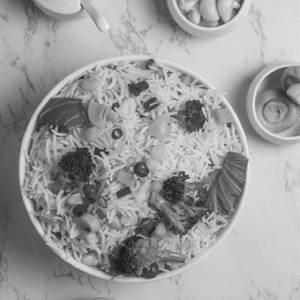 Rice With Asian Greens