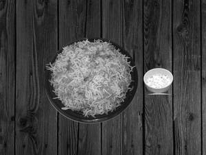 Veg Biryani Served With Raita