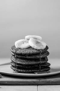 Chocolate Protein Pancakes