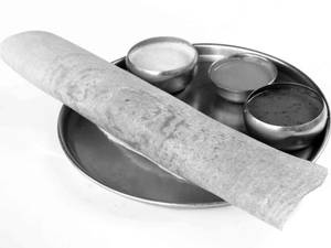 Cheese Capsicum Corn Masala Dosa