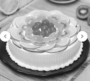 Fresh fruit cake