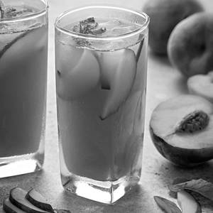 Peach iced tea