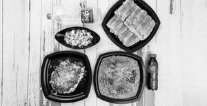 Cheese Egg Green Bhejaa [4 Egg] + Cheesy Chinese Fry [3 Egg] + Cheesy Boiled Fry [2 Egg] + 15 Butter