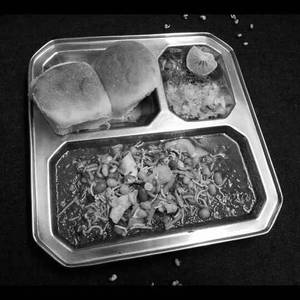 Misal Pav (spicy)