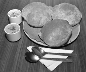 Poori Aloo Saghu                     