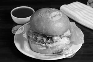 Cheese Mexican Spicy Chicken Burger