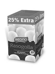 Rasgulla 20pc 1.25kg