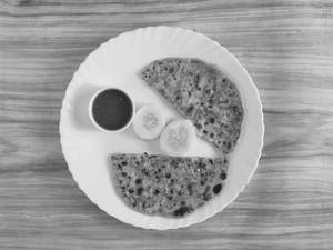 Cheese aloo paratha