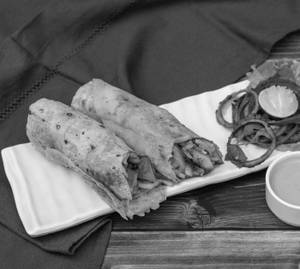 Veg Chicken Tikka Roll