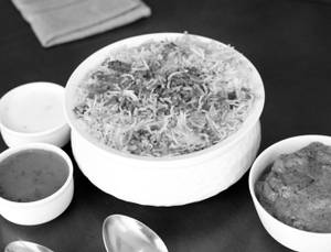 Fried Chicken Biryani