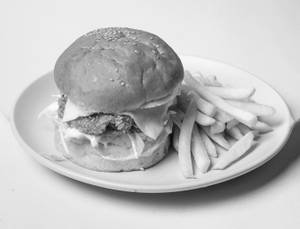 Fried Chicken Burger
