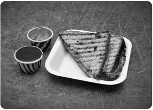Cheese Chilly Capsicum Sandwich Grill