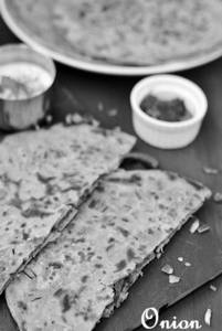 Onion Paratha (tawa)