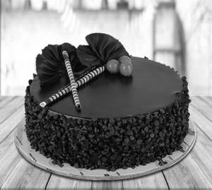 Eggless Choco Chip Cake