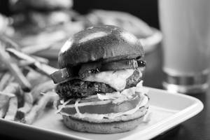 Double Patty Mega Burger + French Fries