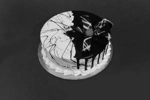 Choco Vanilla Eggless Cake
