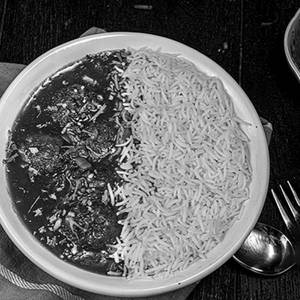Veg Manchurian Gravy Rice Bowl