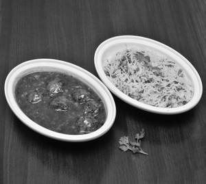 Manchurian + Fried Rice