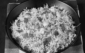 Egg Chicken Fried Rice
