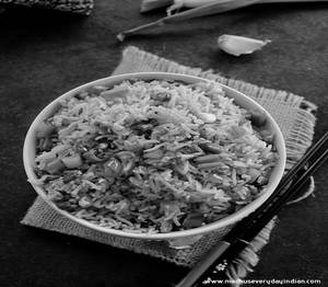 Burnt Garlic Fried Rice