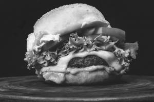 Spicy Veg With Cheese Burger
