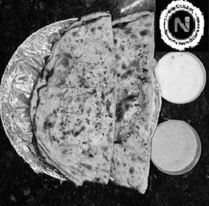 Whole Wheat Gobhi Paratha(tandoor)