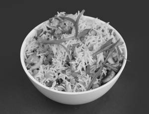 Mushroom Fried Rice