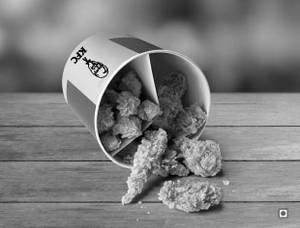 Chicken Mingles Bucket