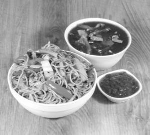 Veg Triple Noodles